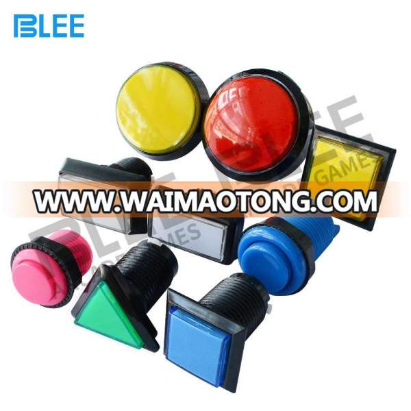 Arcade game machine parts factory direct wholesale different kinds zero delay illuminated switch LED arcade push button